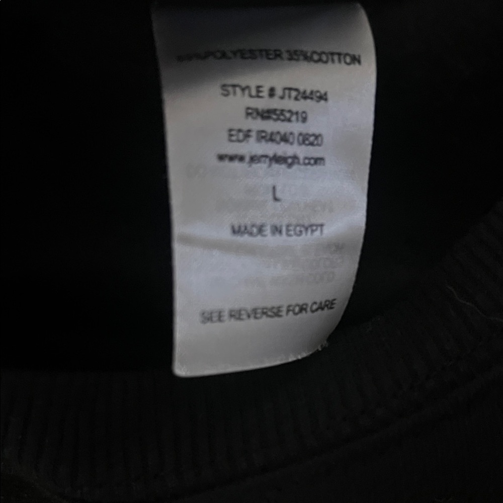 5/$10 Black Sweatshirt with Mickey Mouse Halloween Design - Picture 3 of 3